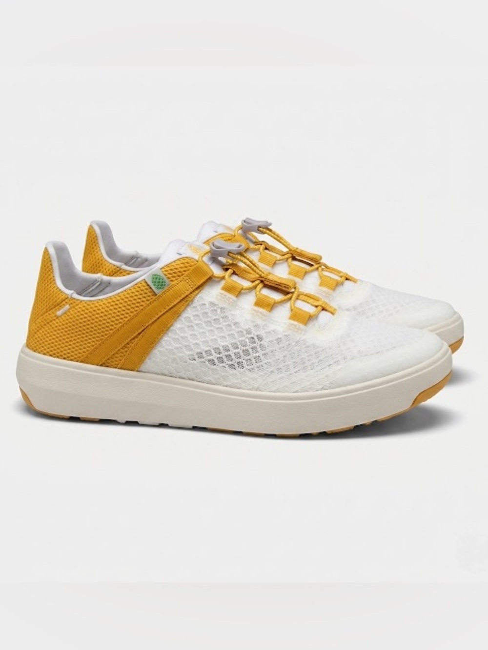 Stio Women’s CFS Water Shoe White Yellow Quick-Dry Sneaker Size 8.5